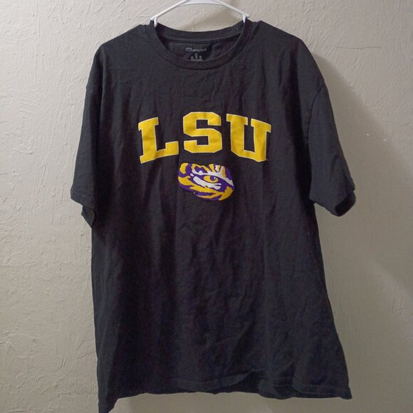 LSU Tigers Black Graphic T-Shirt Size XL - Picture 1 of 3